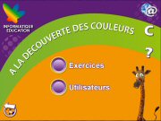 Apprentissage des couleurs