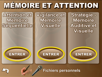 MÉMOIRE ET ATTENTION