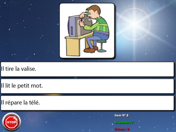 Exercice 1 image - 3 phrases