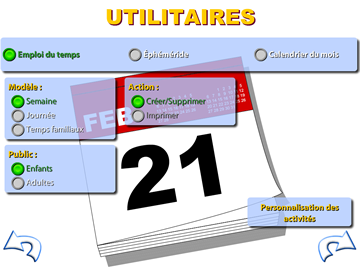 Notions temporelles - Utilitaires